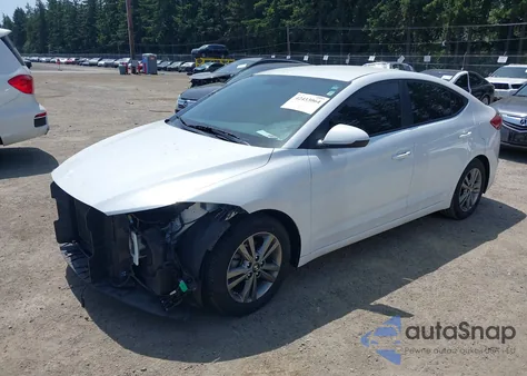 2017 Hyundai Elantra Se из США, поврежденный, VIN 5NPD84LF5HH011933
